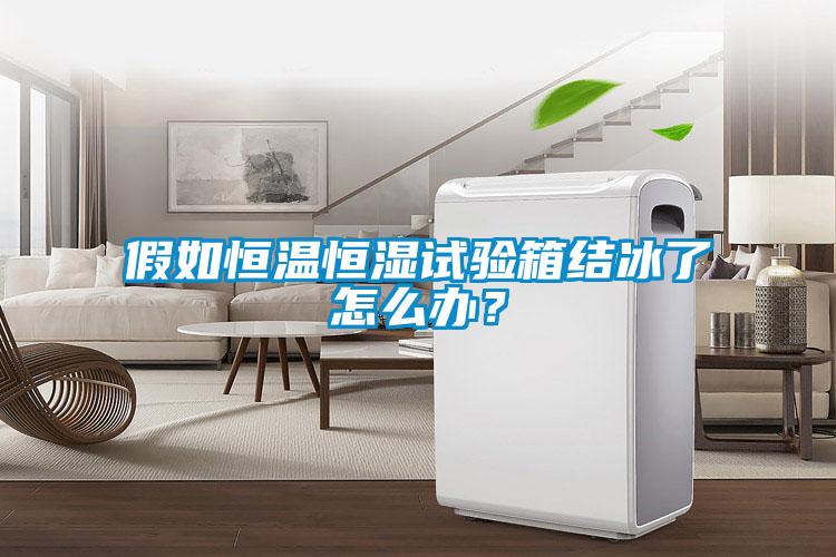假如恒溫恒濕試驗箱結(jié)冰了怎么辦？