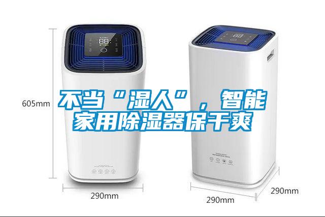 不當(dāng)“濕人”，智能家用除濕器保干爽