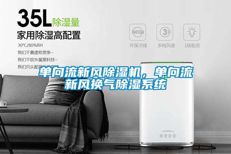 單向流新風除濕機，單向流新風換氣除濕系統(tǒng)