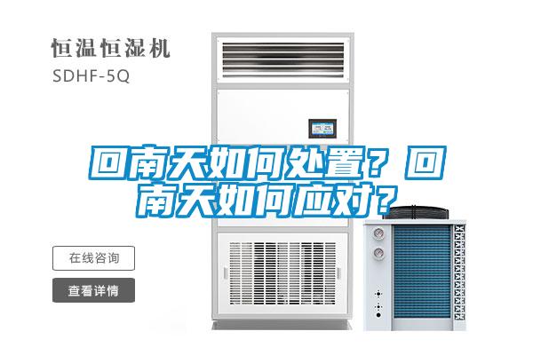 回南天如何處置？回南天如何應(yīng)對(duì)？