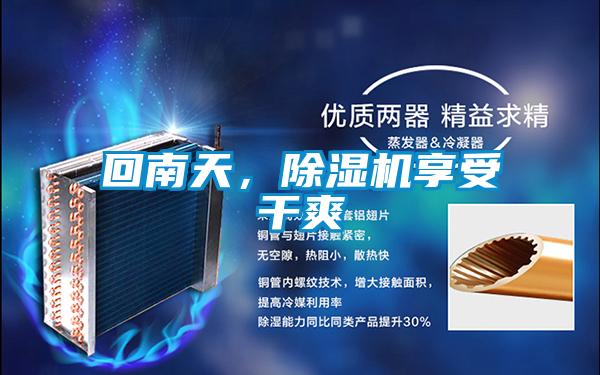 回南天，除濕機(jī)享受干爽
