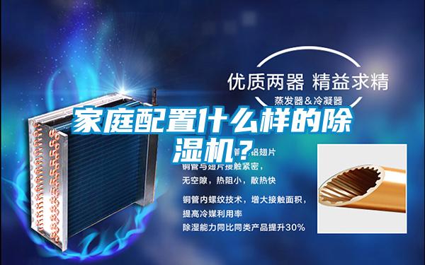 家庭配置什么樣的除濕機？