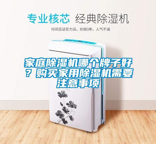 家庭除濕機(jī)哪個(gè)牌子好？購買家用除濕機(jī)需要注意事項(xiàng)