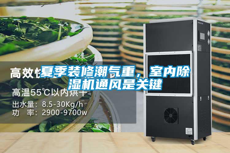 夏季裝修潮氣重，室內(nèi)除濕機(jī)通風(fēng)是關(guān)鍵