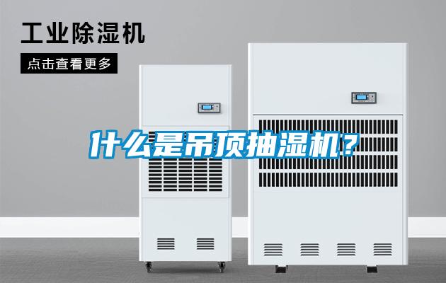 什么是吊頂抽濕機(jī)？