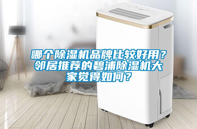 哪個(gè)除濕機(jī)品牌比較好用？鄰居推薦的碧浦除濕機(jī)大家覺(jué)得如何？