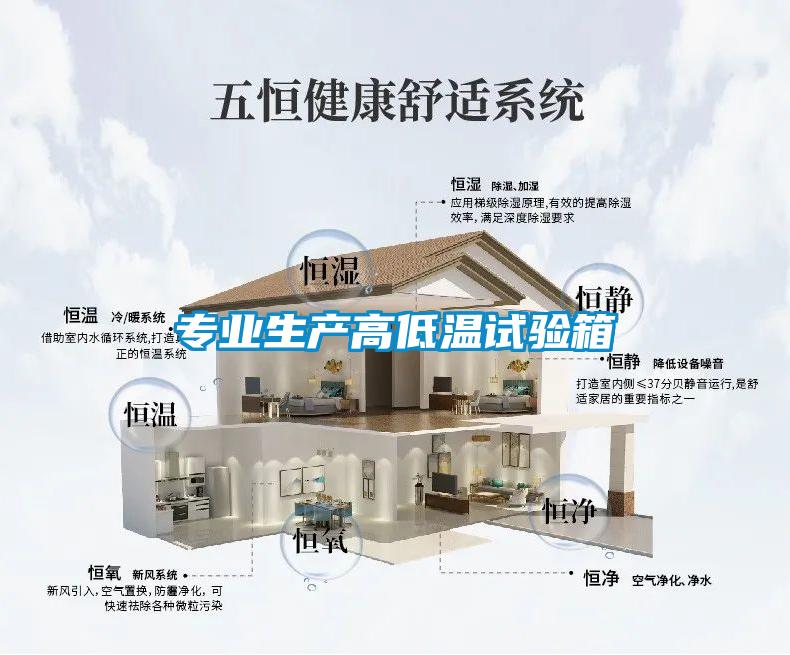 專業(yè)生產高低溫試驗箱