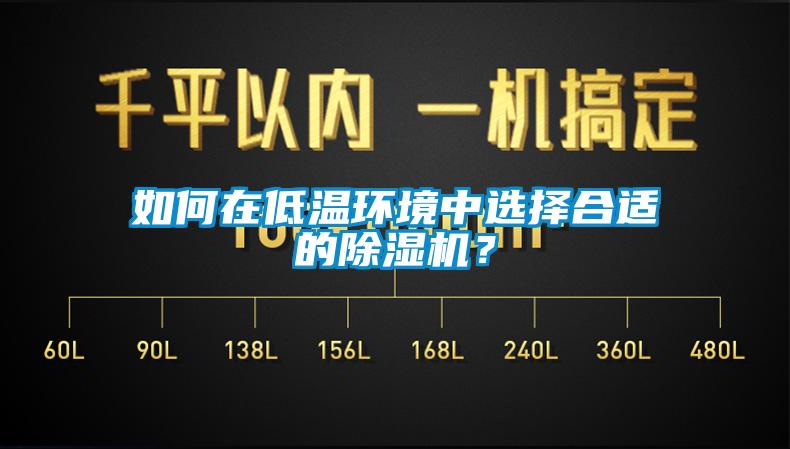 如何在低溫環(huán)境中選擇合適的除濕機(jī)？