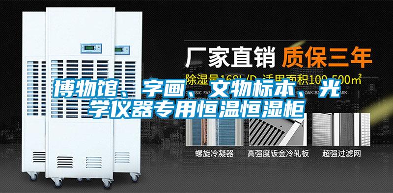 博物館、字畫、文物標(biāo)本、光學(xué)儀器專用恒溫恒濕柜