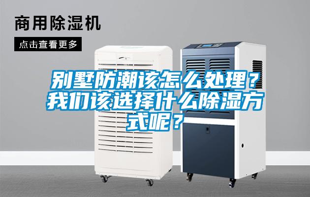 別墅防潮該怎么處理？我們該選擇什么除濕方式呢？