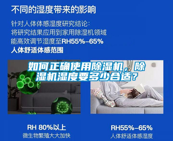 如何正確使用除濕機(jī)，除濕機(jī)濕度要多少合適？