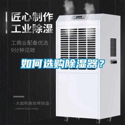 如何選購除濕器？