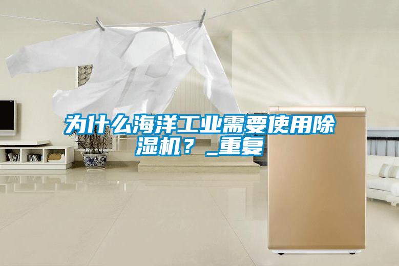為什么海洋工業(yè)需要使用除濕機(jī)？_重復(fù)