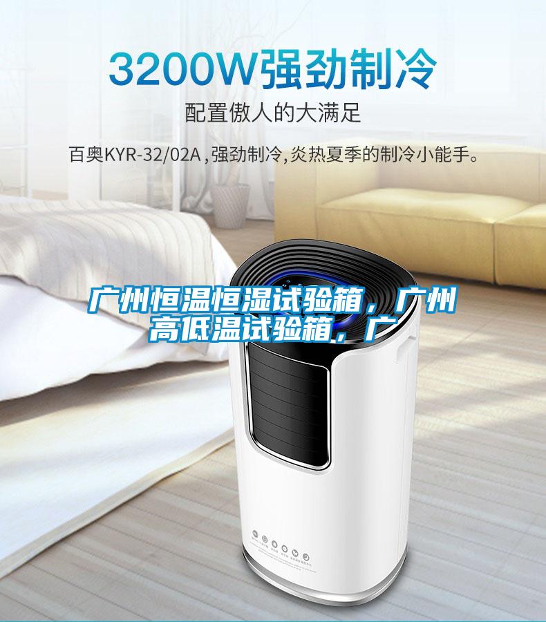 廣州恒溫恒濕試驗箱，廣州高低溫試驗箱，廣