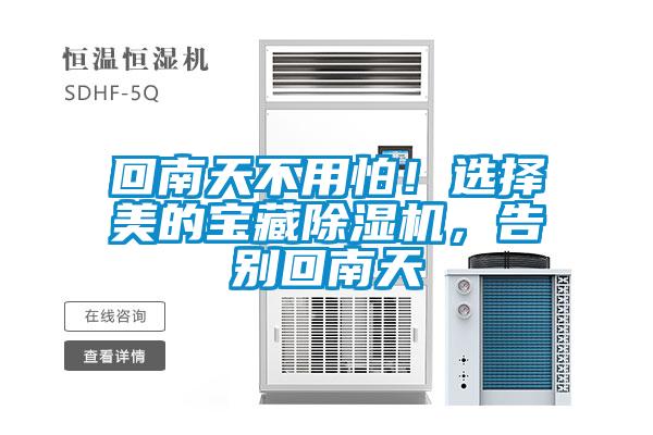 回南天不用怕！選擇美的寶藏除濕機(jī)，告別回南天