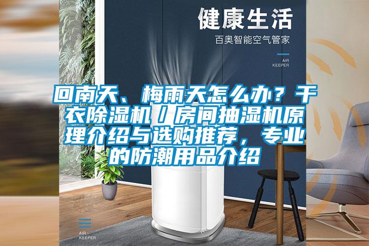 回南天、梅雨天怎么辦？干衣除濕機(jī)／房間抽濕機(jī)原理介紹與選購(gòu)?fù)扑]，專業(yè)的防潮用品介紹