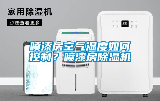 噴漆房空氣濕度如何控制？噴漆房除濕機(jī)