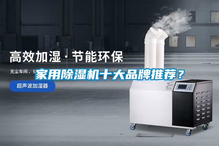 家用除濕機十大品牌推薦？