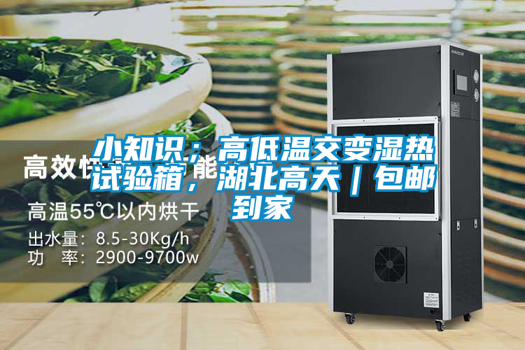 小知識(shí)；高低溫交變濕熱試驗(yàn)箱，湖北高天｜包郵到家