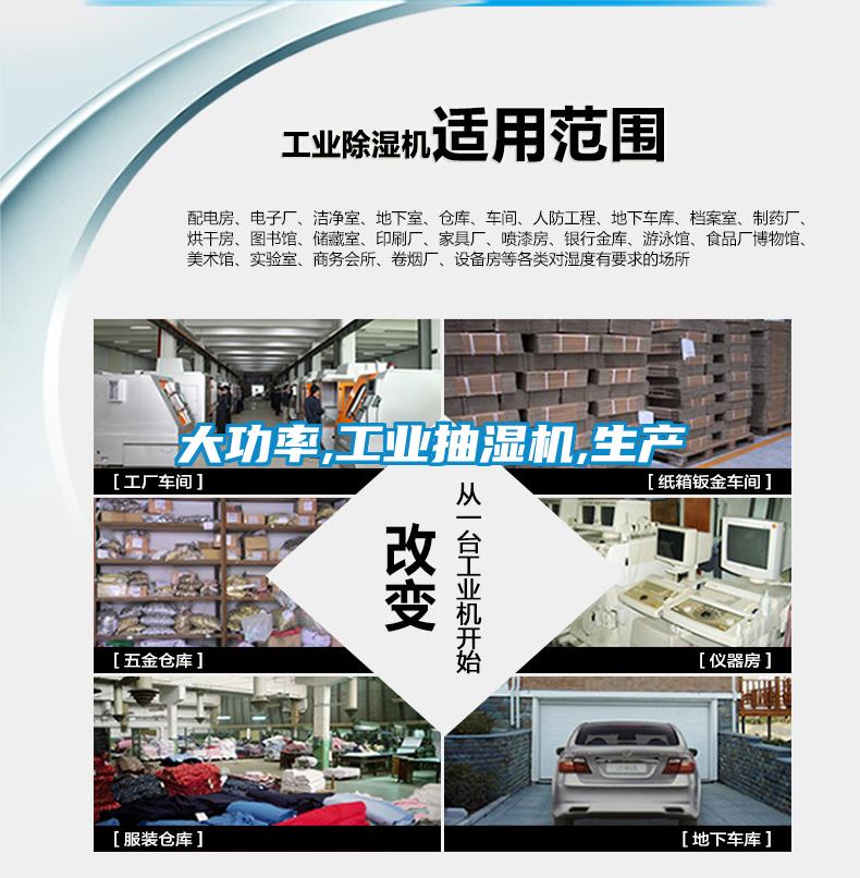 大功率,工業(yè)抽濕機,生產