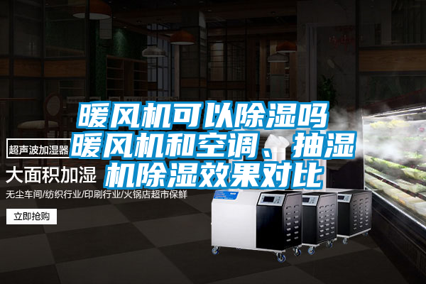 暖風(fēng)機(jī)可以除濕嗎 暖風(fēng)機(jī)和空調(diào)、抽濕機(jī)除濕效果對比