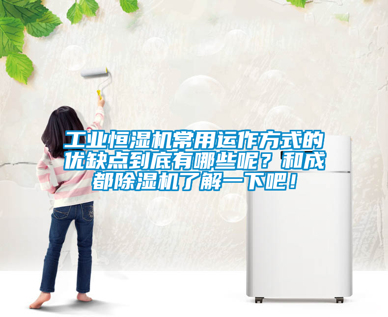工業(yè)恒濕機常用運作方式的優(yōu)缺點到底有哪些呢？和成都除濕機了解一下吧！