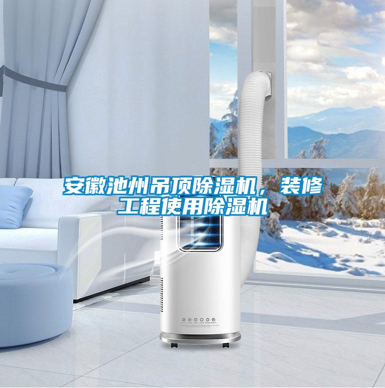 安徽池州吊頂除濕機(jī)，裝修工程使用除濕機(jī)