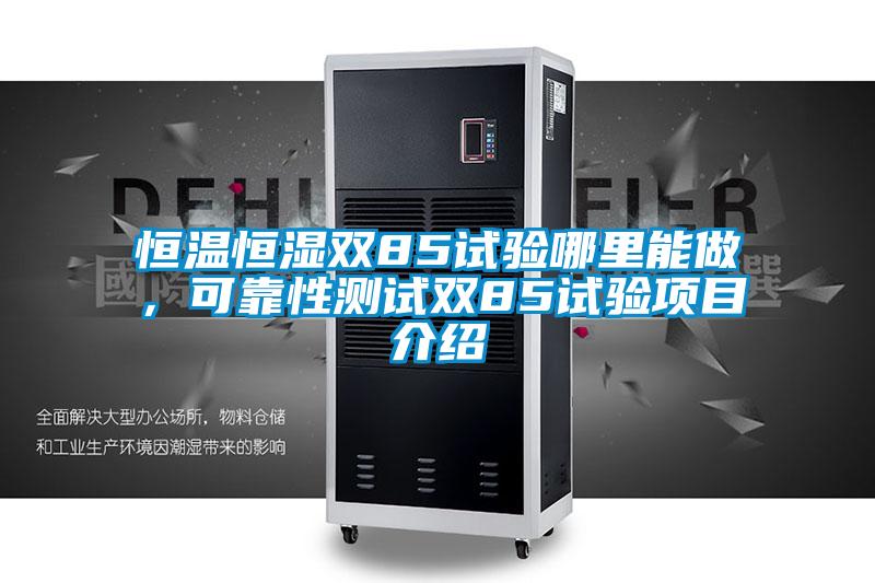 恒溫恒濕雙85試驗?zāi)睦锬茏觯煽啃詼y試雙85試驗項目介紹