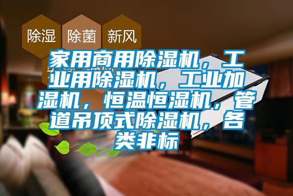 家用商用除濕機，工業(yè)用除濕機，工業(yè)加濕機，恒溫恒濕機，管道吊頂式除濕機，各類非標