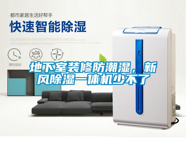 地下室裝修防潮濕，新風(fēng)除濕一體機(jī)少不了
