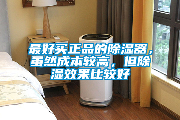 最好買正品的除濕器，雖然成本較高，但除濕效果比較好