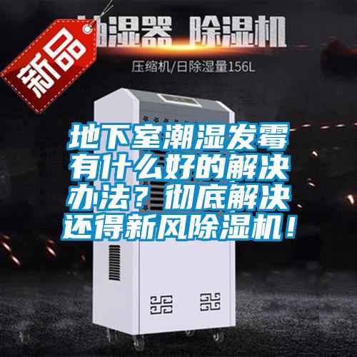 地下室潮濕發(fā)霉有什么好的解決辦法？徹底解決還得新風(fēng)除濕機(jī)！