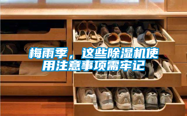 梅雨季，這些除濕機(jī)使用注意事項(xiàng)需牢記