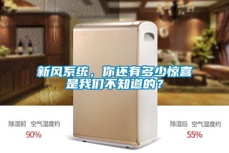 新風(fēng)系統(tǒng)，你還有多少驚喜是我們不知道的？