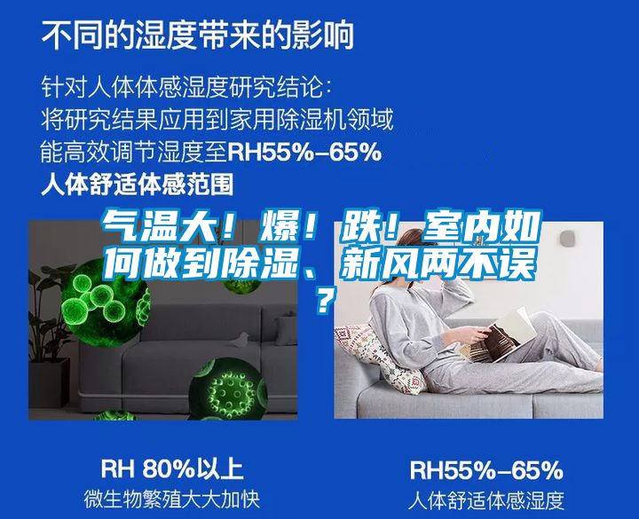 氣溫大！爆！跌！室內(nèi)如何做到除濕、新風(fēng)兩不誤？
