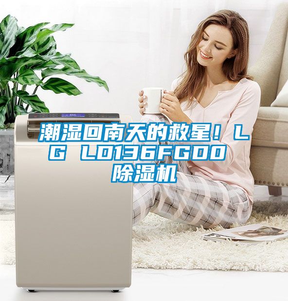 潮濕回南天的救星！LG LD136FGD0 除濕機