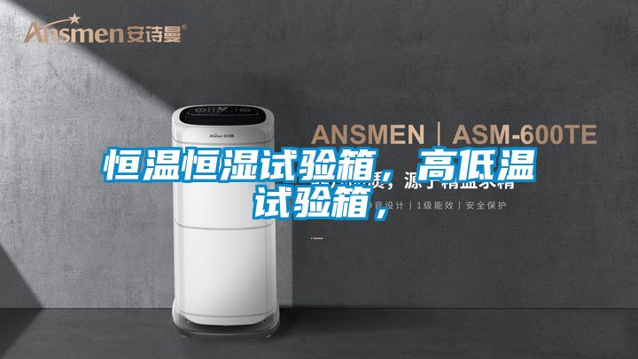 恒溫恒濕試驗箱，高低溫試驗箱，
