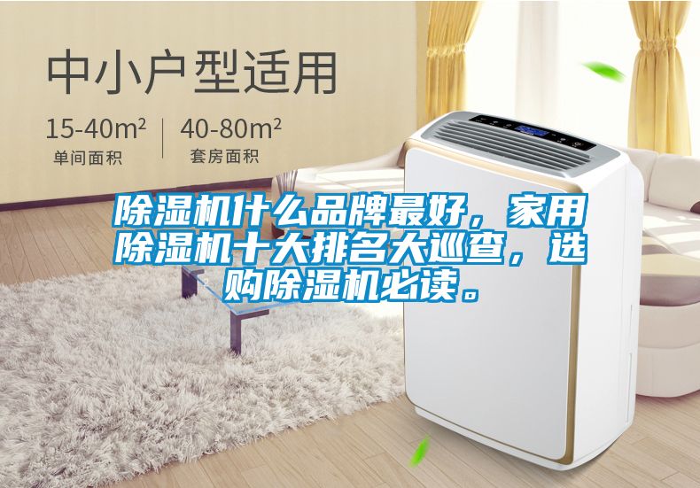 除濕機什么品牌最好，家用除濕機十大排名大巡查，選購除濕機必讀。