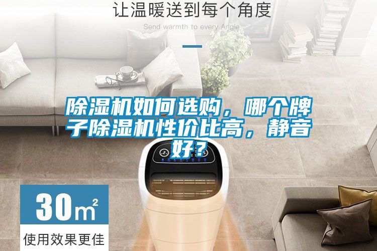 除濕機(jī)如何選購，哪個牌子除濕機(jī)性價比高，靜音好？