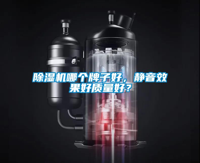 除濕機哪個牌子好，靜音效果好質量好？