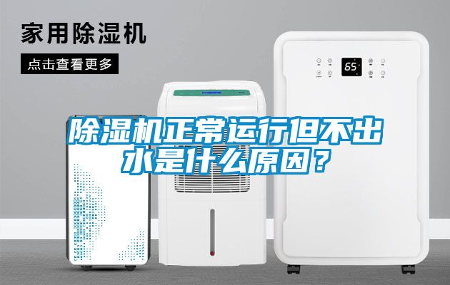 除濕機(jī)正常運(yùn)行但不出水是什么原因？
