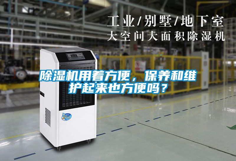 除濕機用著方便，保養(yǎng)和維護起來也方便嗎？