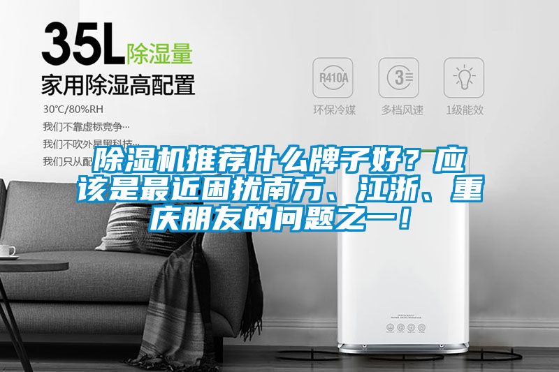 除濕機(jī)推薦什么牌子好？應(yīng)該是最近困擾南方、江浙、重慶朋友的問題之一！