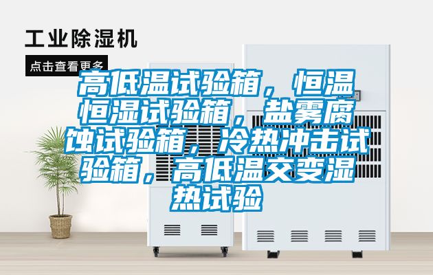 高低溫試驗(yàn)箱，恒溫恒濕試驗(yàn)箱，鹽霧腐蝕試驗(yàn)箱，冷熱沖擊試驗(yàn)箱，高低溫交變濕熱試驗(yàn)